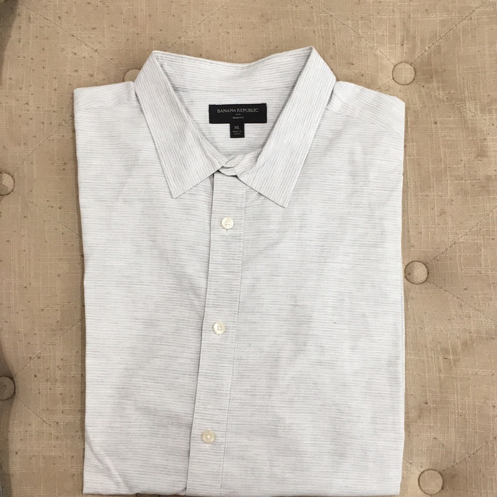 Banana Republic Slim Fit Button Up Shirt XL